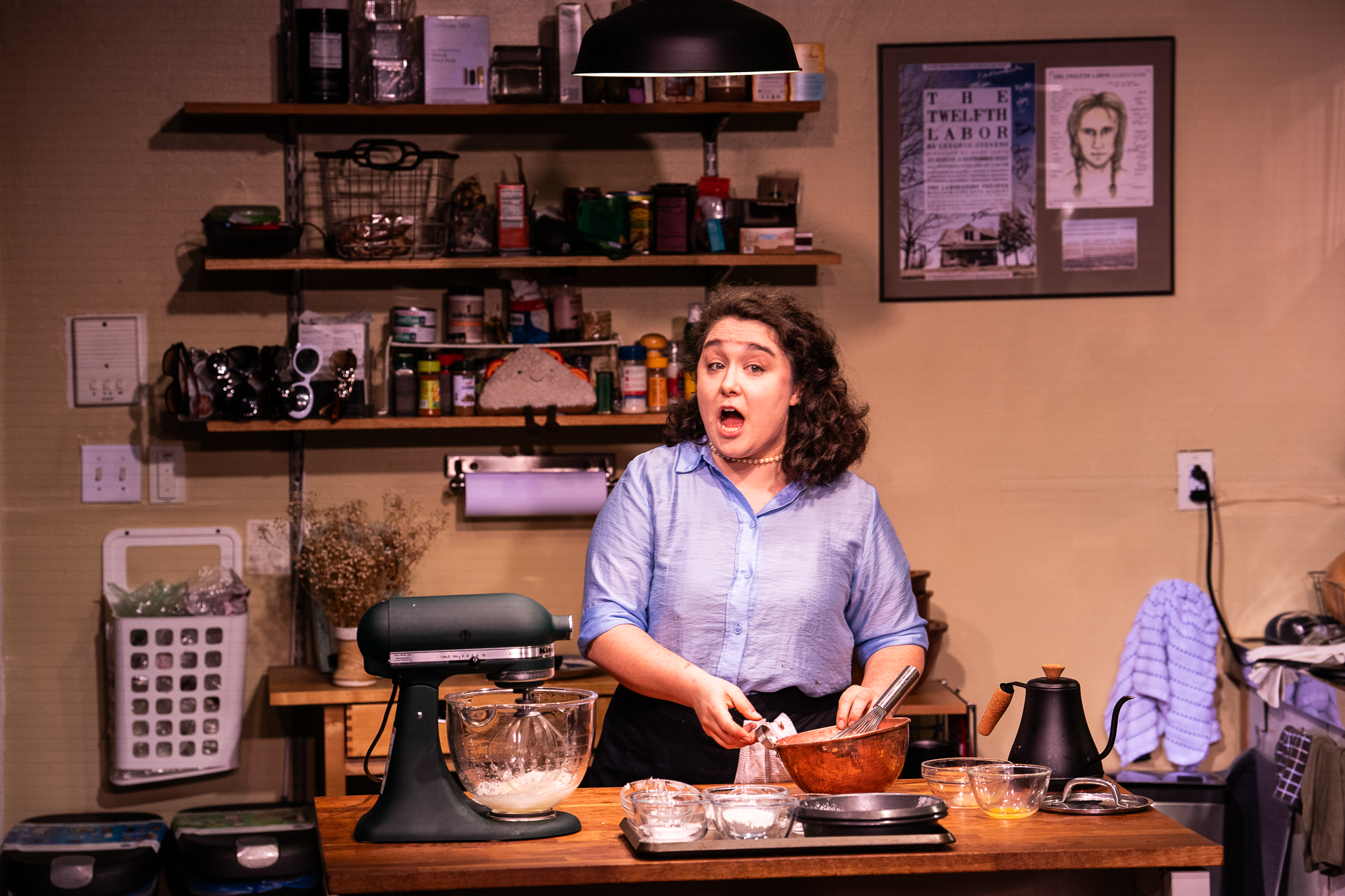  as Julia Child in Ice-ing on the Cake, Photo by Al Foote III 