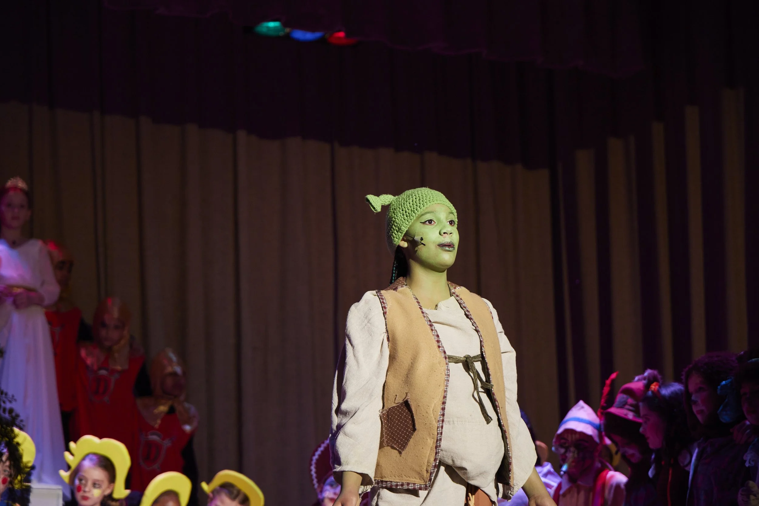  the cast of Shrek Jr. at PS 261 After School; photo by Dylan Chandler 
