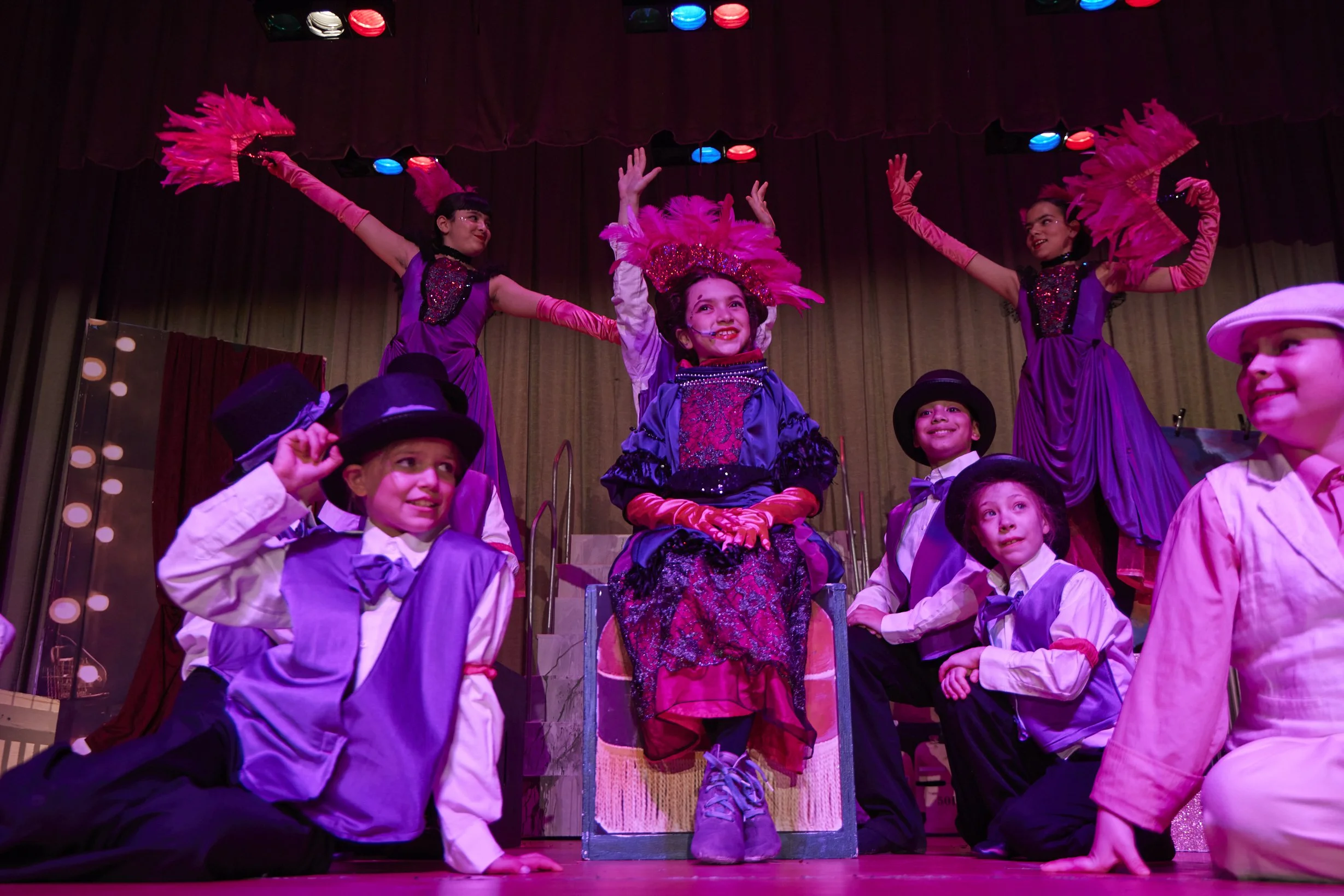  the cast of Newsies Jr. at PS 261 After School; photo by Dylan Chandler 