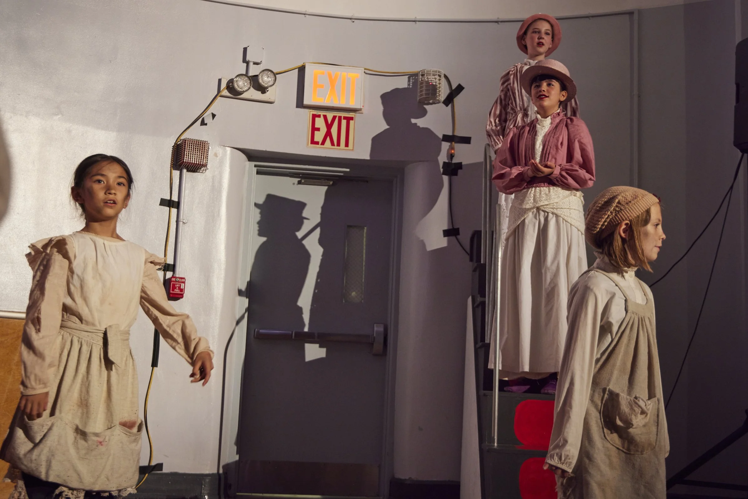  the cast of Newsies Jr. at PS 261 After School; photo by Dylan Chandler 