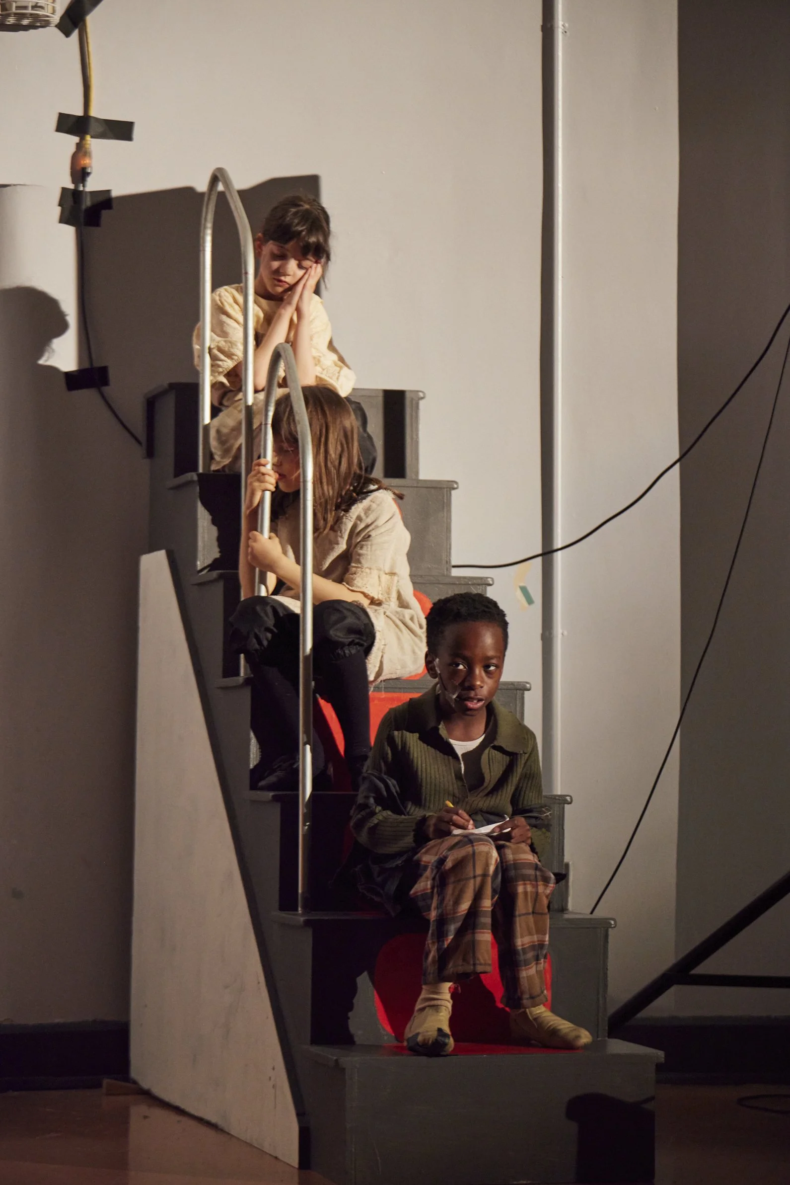  the cast of Newsies Jr. at PS 261 After School; photo by Dylan Chandler 