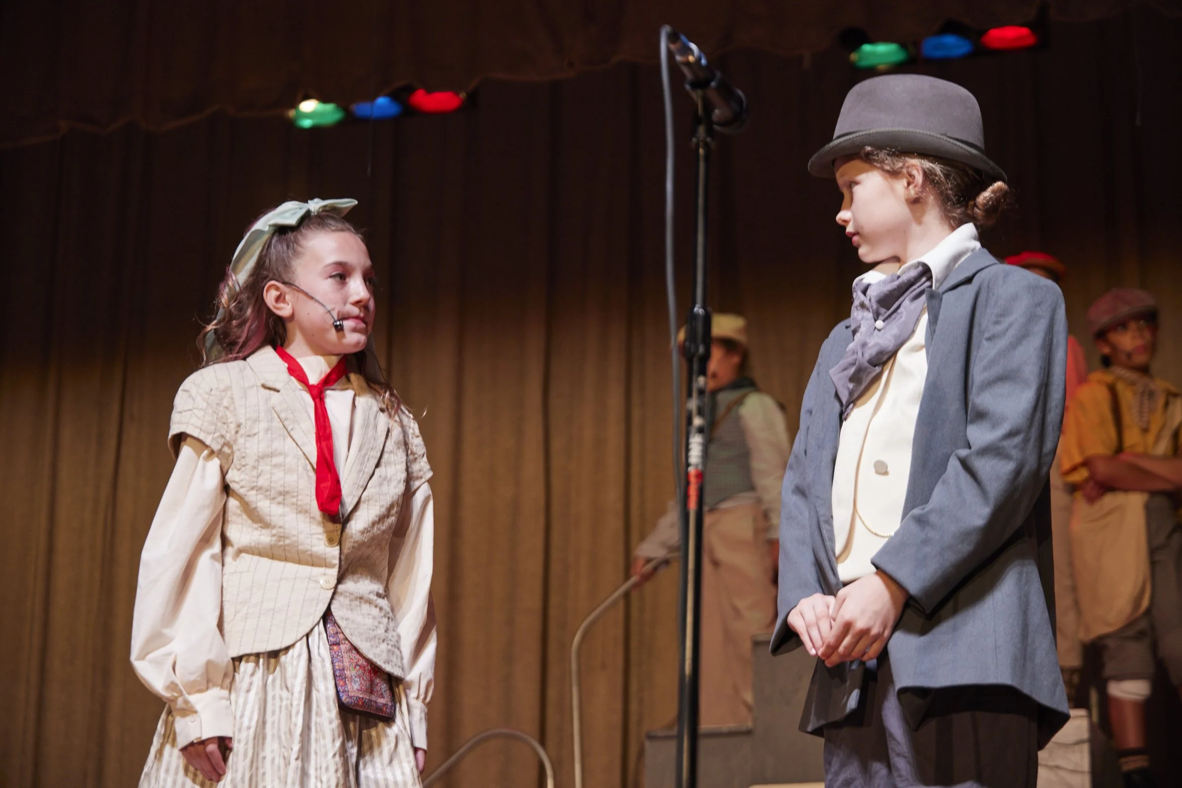 the cast of Newsies Jr. at PS 261 After School; photo by Dylan Chandler 