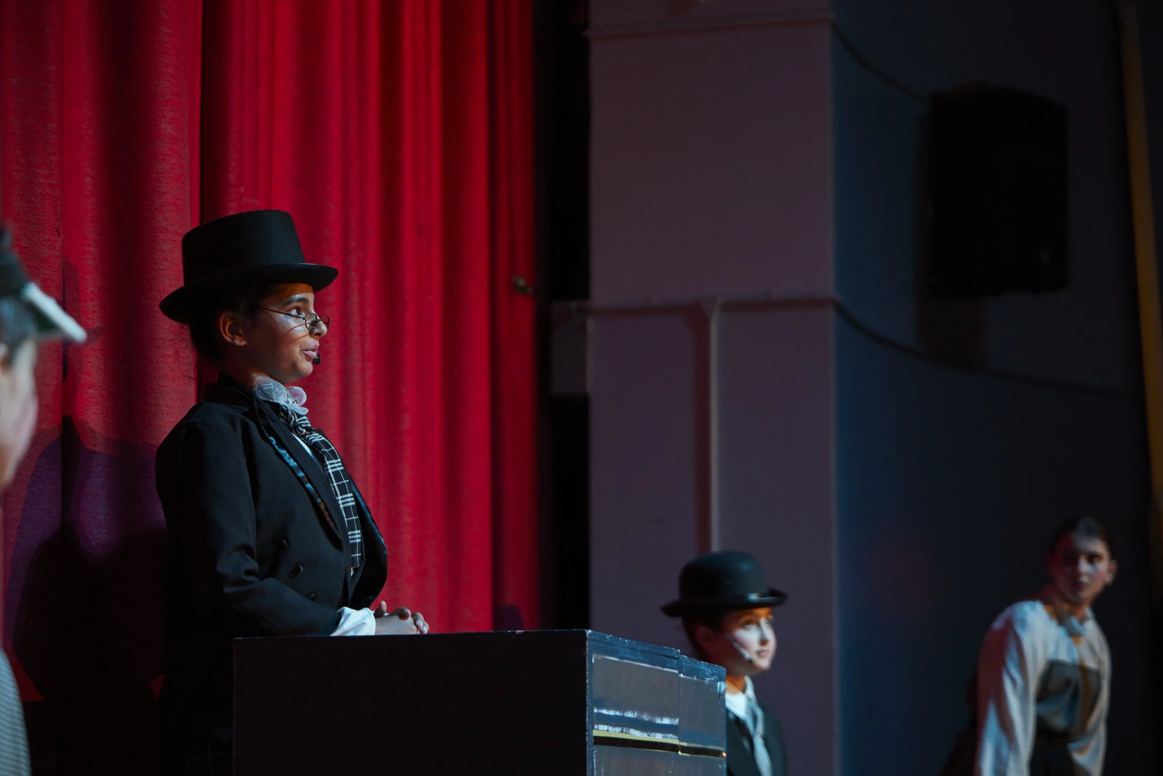  the cast of Newsies Jr. at PS 261 After School; photo by Dylan Chandler 