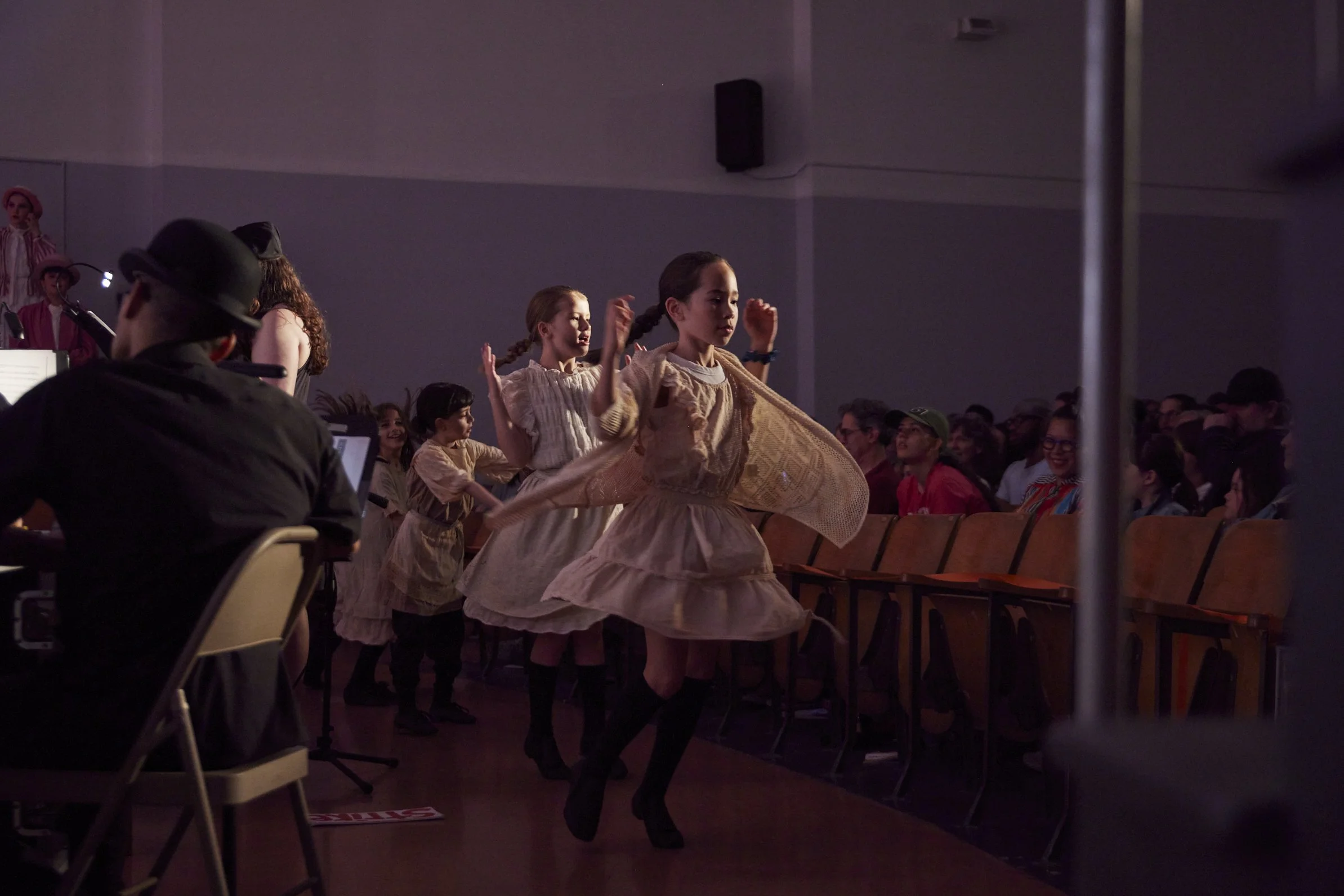 the cast of Newsies Jr. at PS 261 After School; photo by Dylan Chandler 