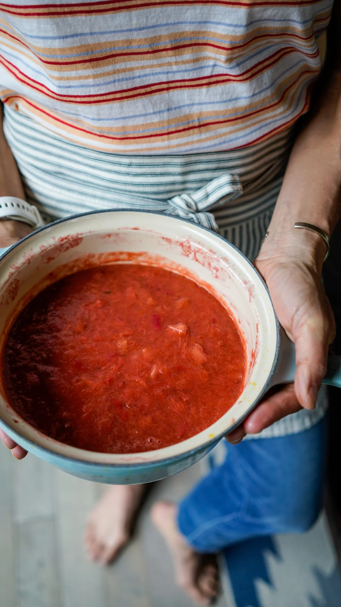 Strawberry - Rhubarb Jam