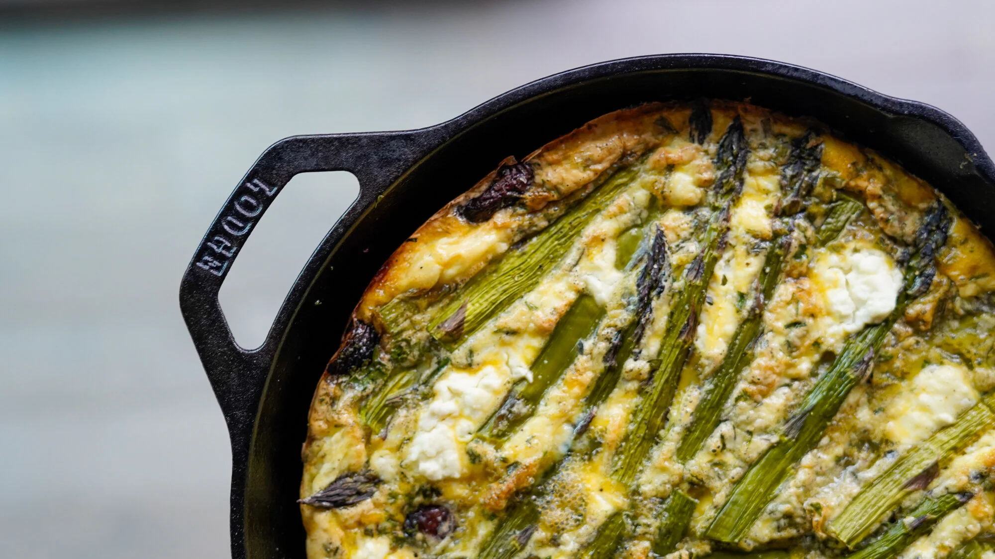 Asparagus & Mushroom Frittata