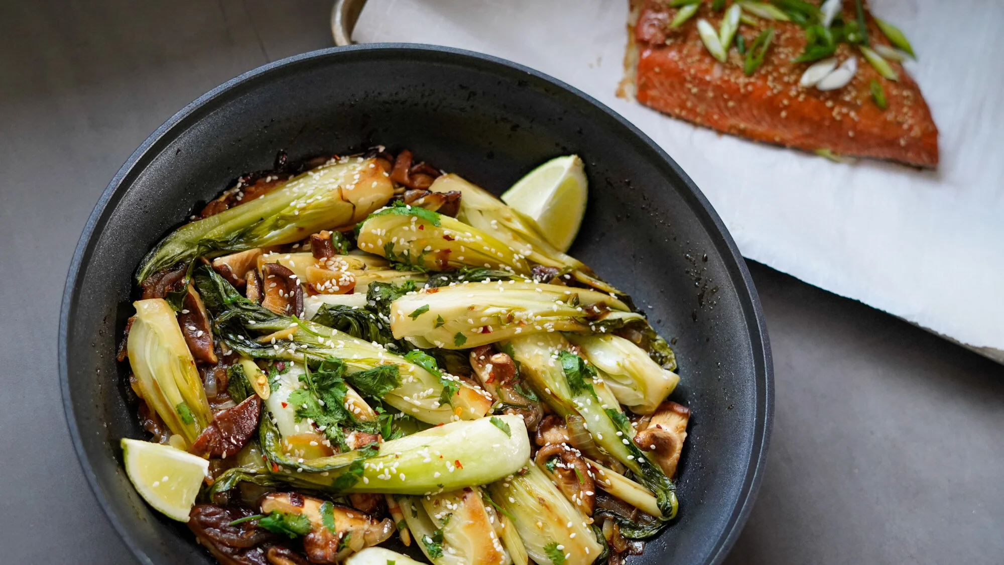 Bok Choy - Shitake Stir Fry