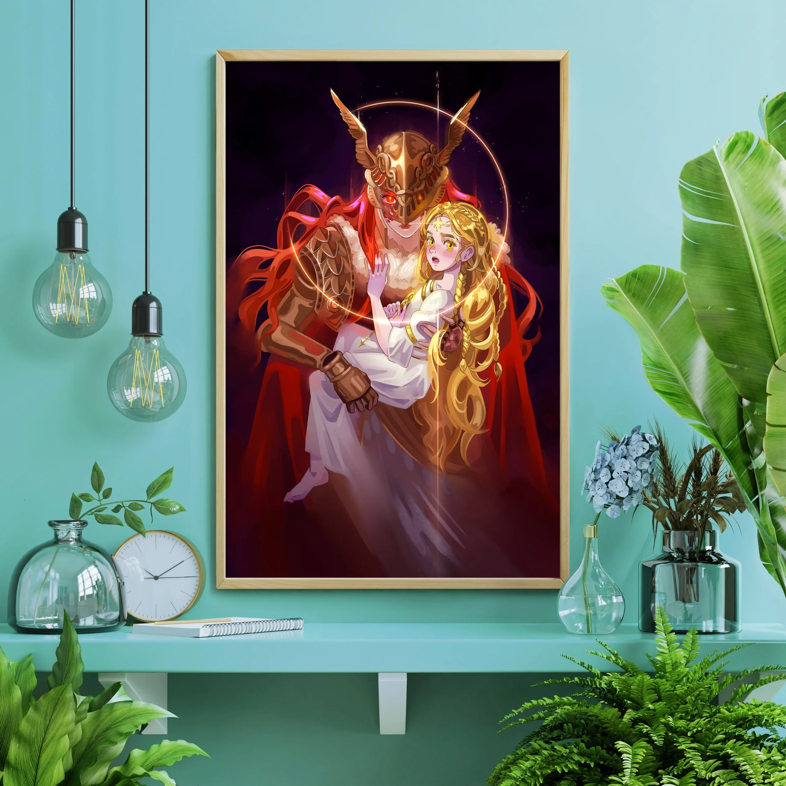 Miquella and Melenia framed.jpg