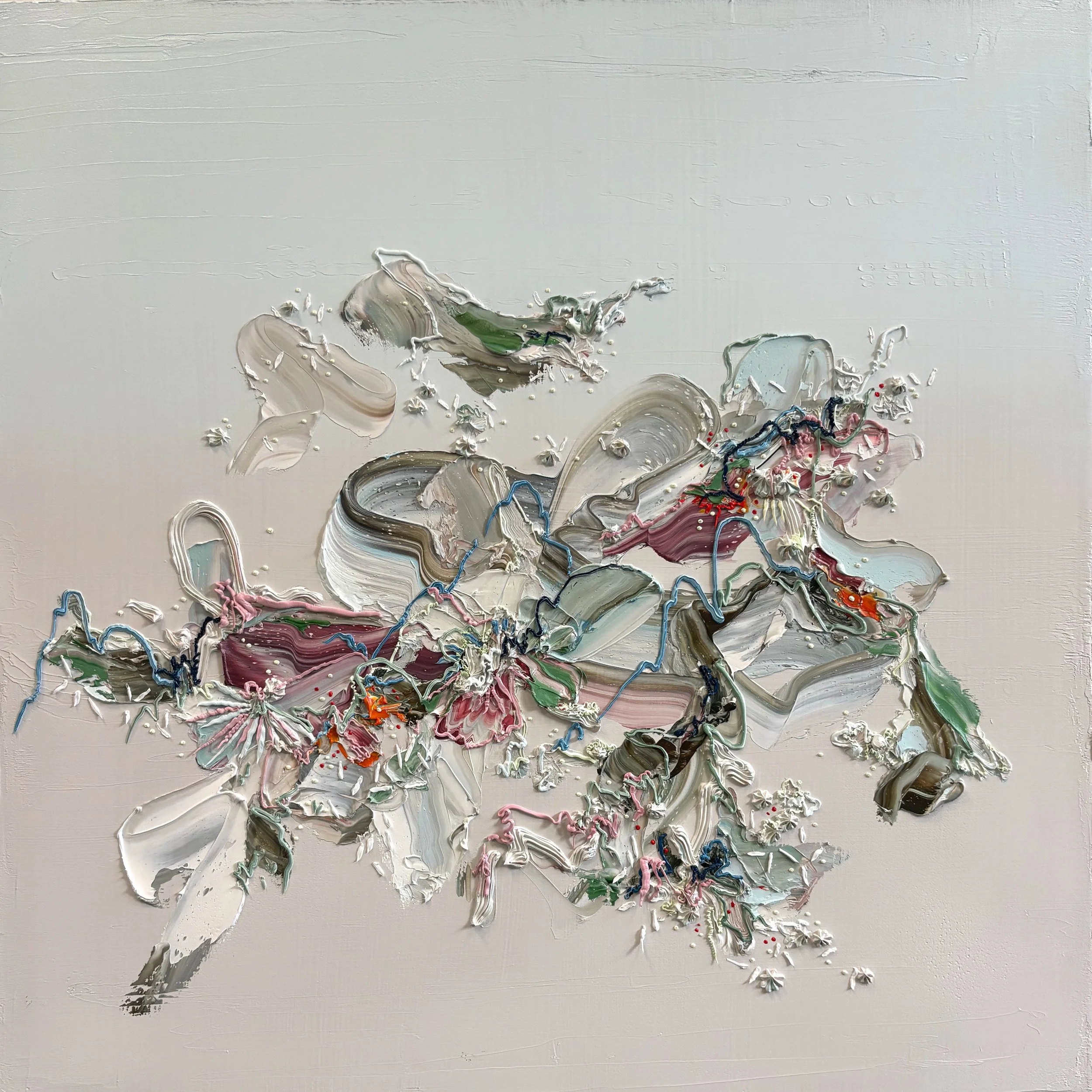 Slow Compass, O/C, 24 x 24 inches