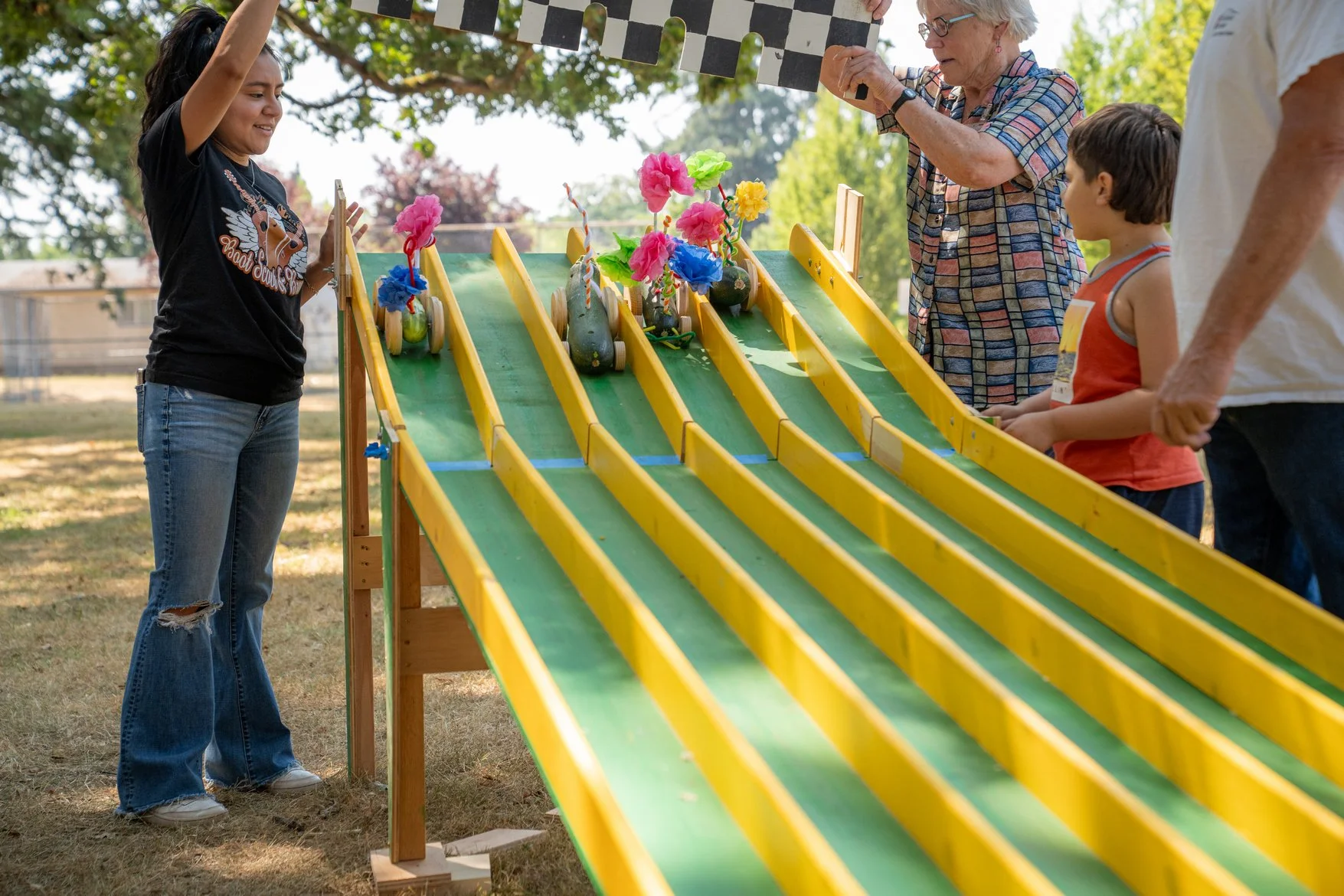 Zucchini Races with Center 50+