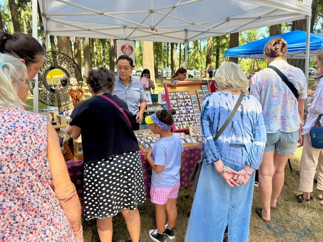 Corazon Arts &amp; Crafts booth