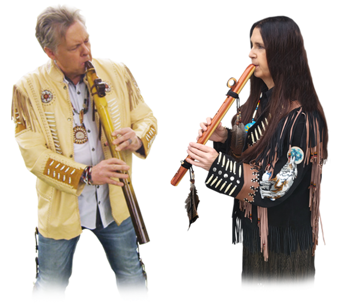 Jan Michael Looking Wolf and Robin Gentlewolf