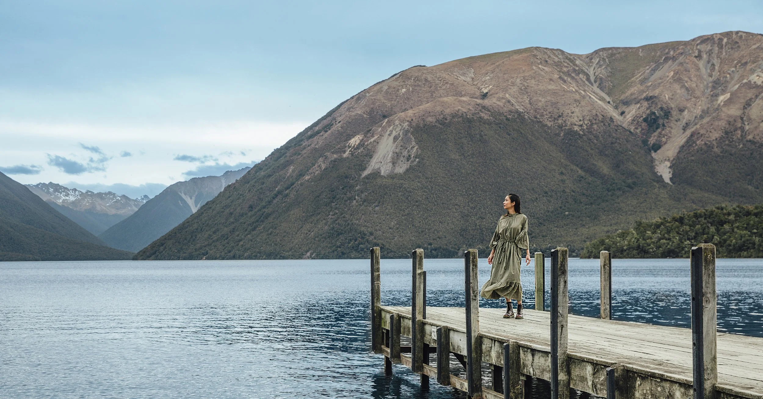 Lake Rotoiti Nelson Lakes near Maruia River Retreat NZ