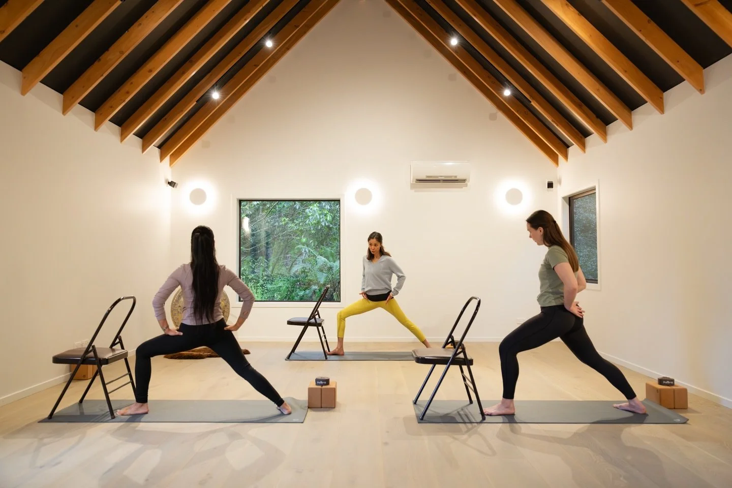 Yoga classes at Maruia follow a thoughtful sequence; led by skillful teachers for safe and enjoyable morning practices. The classes are designed for the practical applications of yoga - which include functional movements and breathwork. All our class