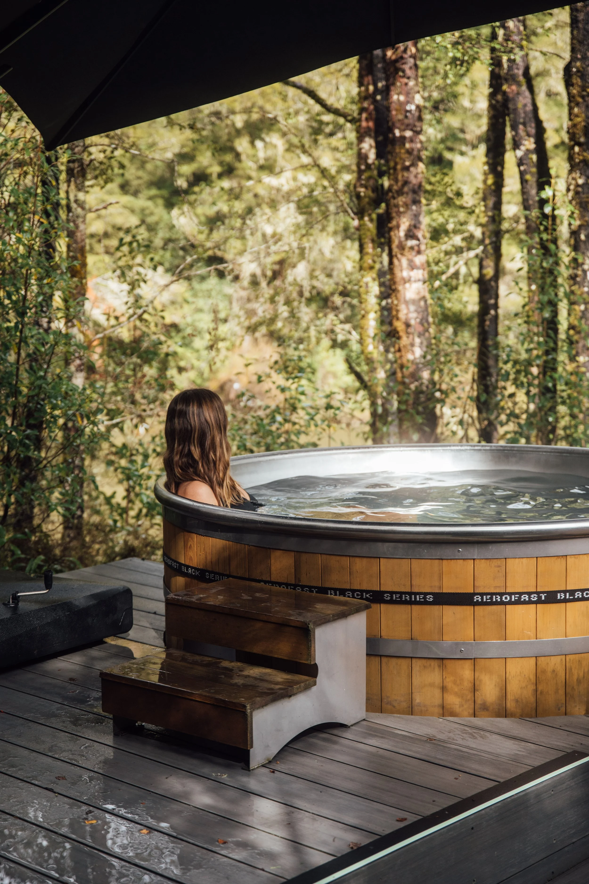 Maruia River Retreat NZ Forest Spa