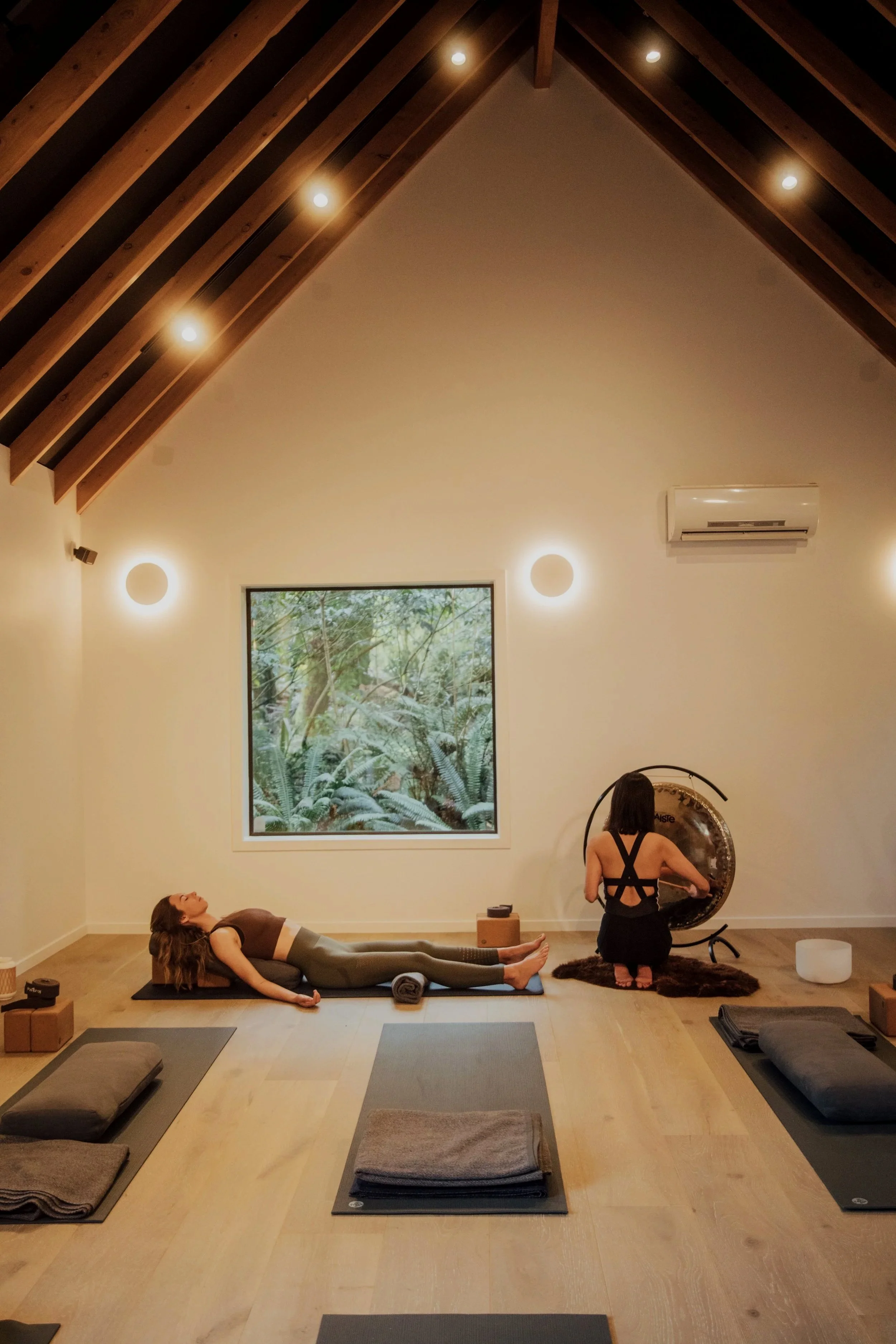 Yoga Sound Healing Maruia River Retreat NZ
