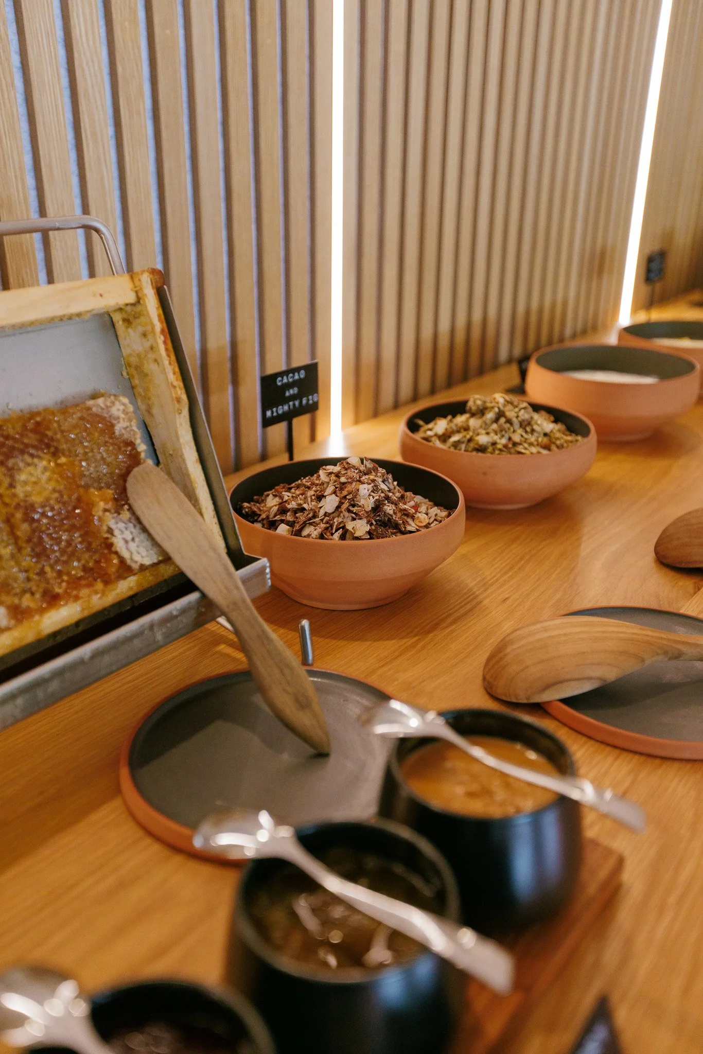 Breakfast Buffet at Maruia River Retreat