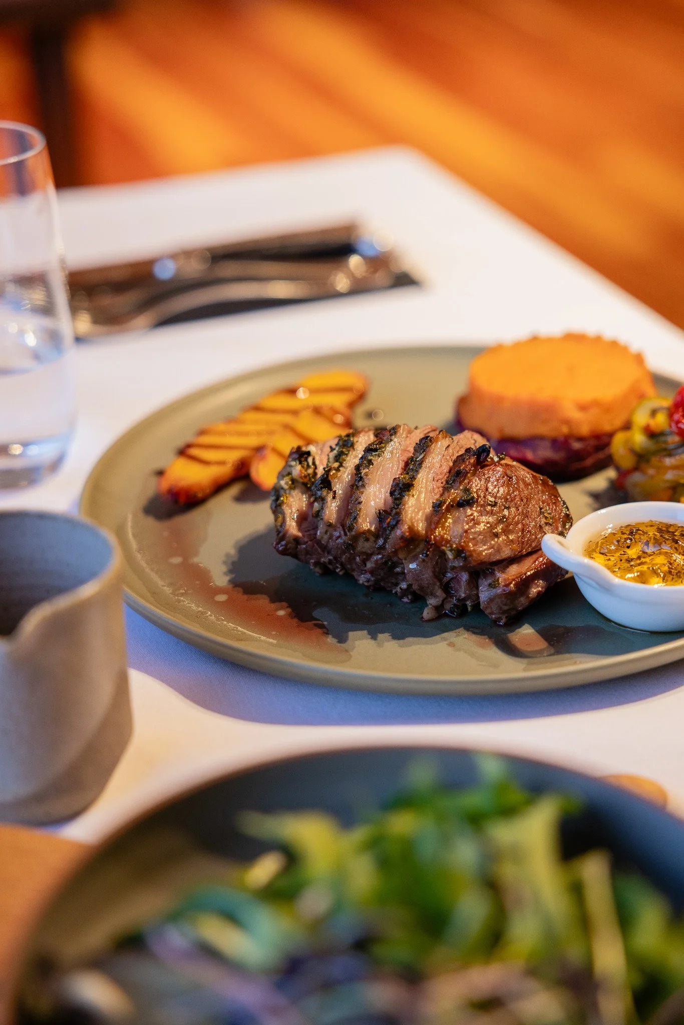 Fresh cuisine at Maruia River Retreat