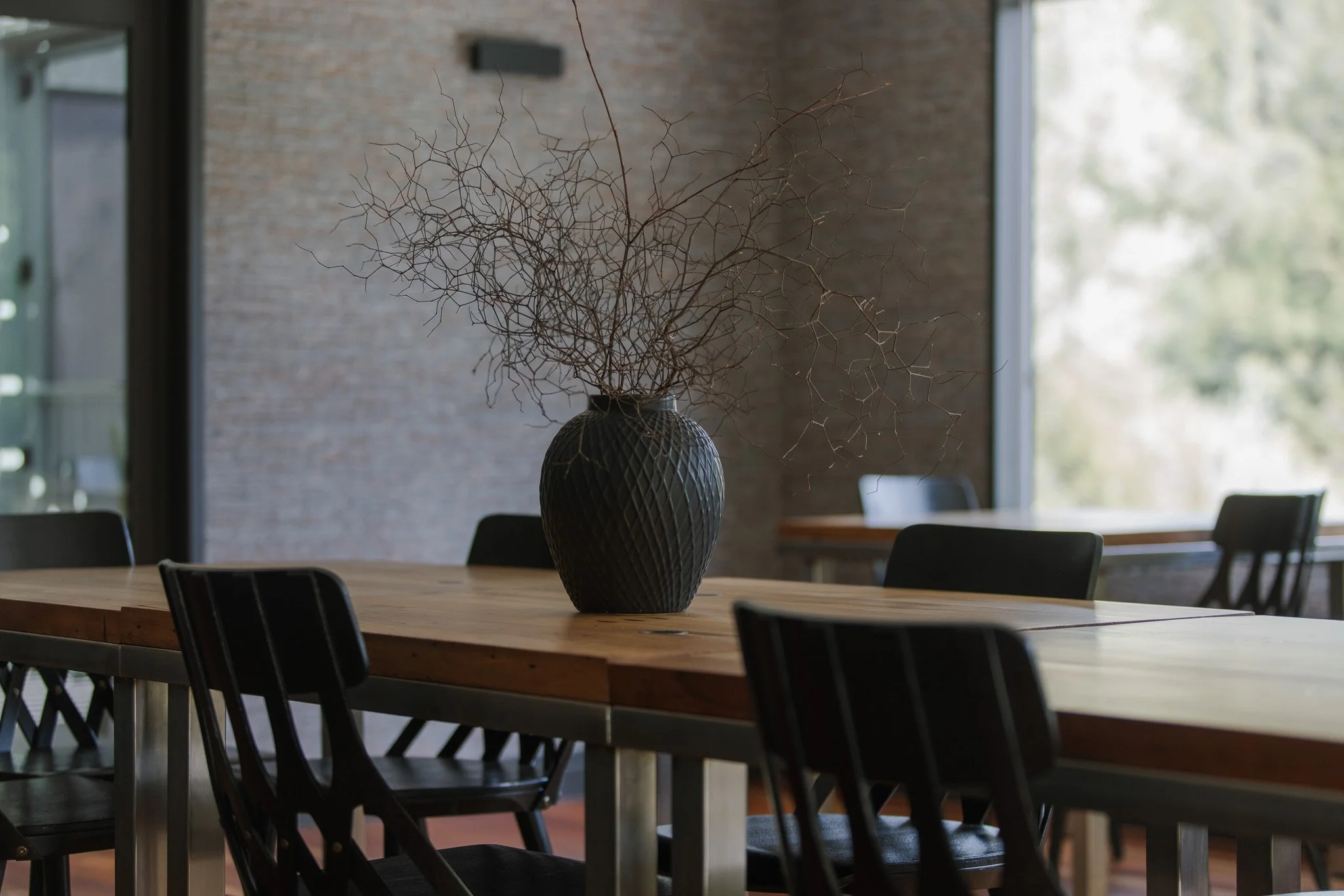 Dining at Maruia River Retreat