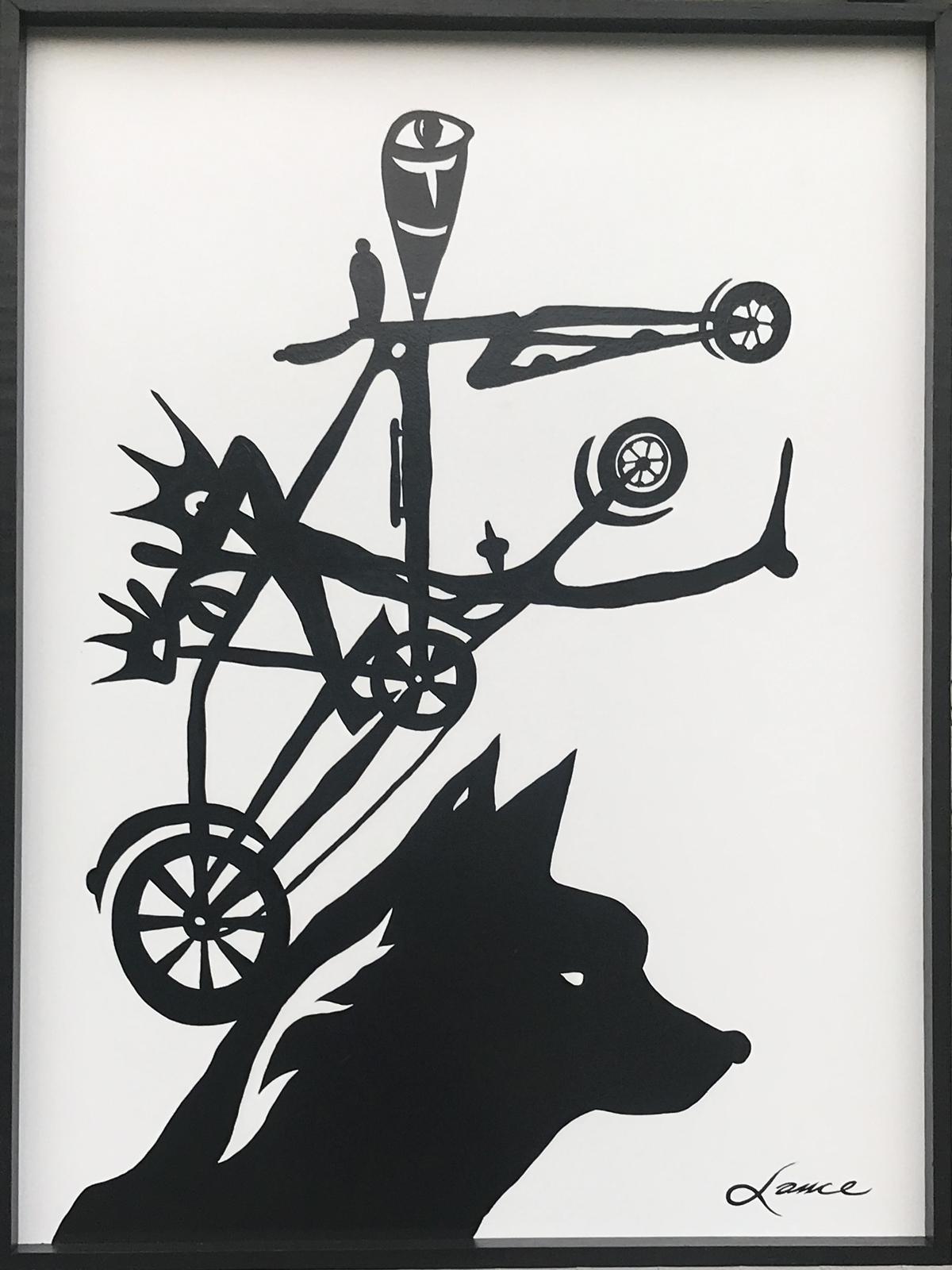 Wheelie Wolf Roller (SOLD)