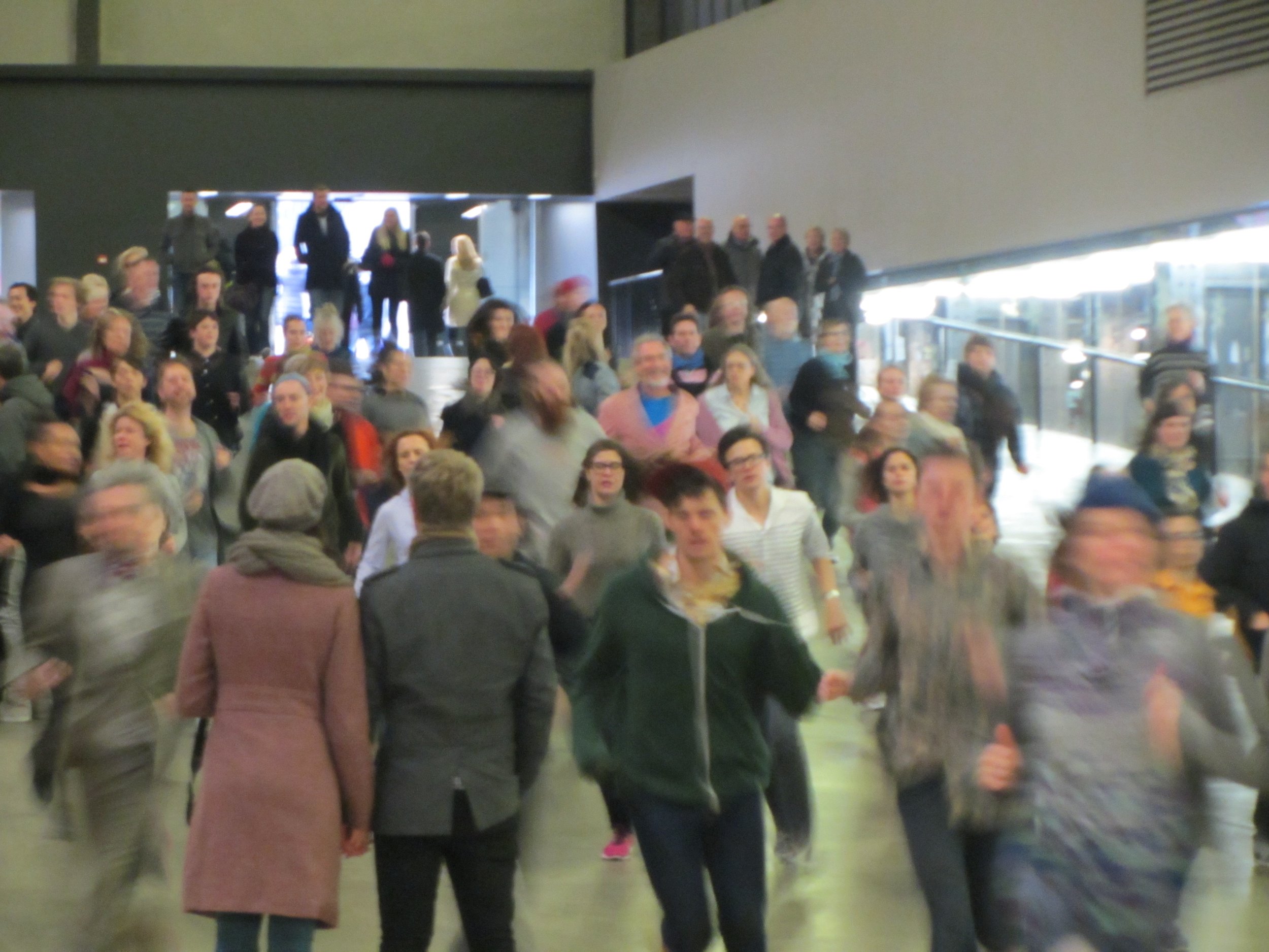 Tino Seghal, These Associations , Tate Modern, Unilever Series Commission, 2012