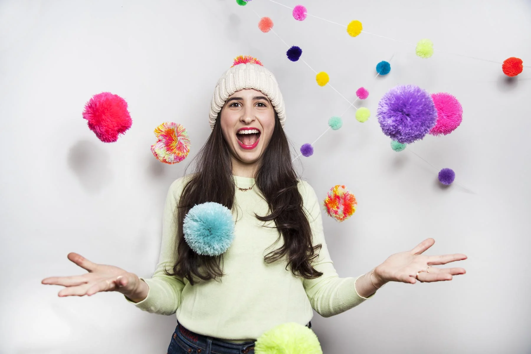 Marisa Morrison The Neon Tea Party Pom Poms The Confetti Project Full Size (1).jpg