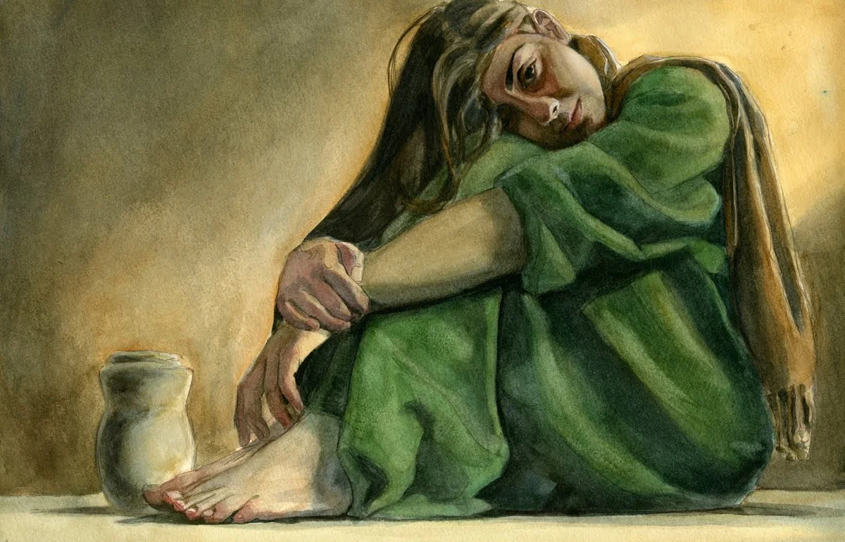 Mary of Bethany and the Alabaster Jar