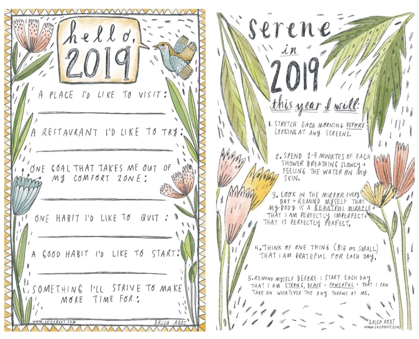 Be kind to yourself in 2019 with attainable goals and healthy rituals rather than resolutions that often seem insurmountable, leaving us feeling like we've failed ourselves.