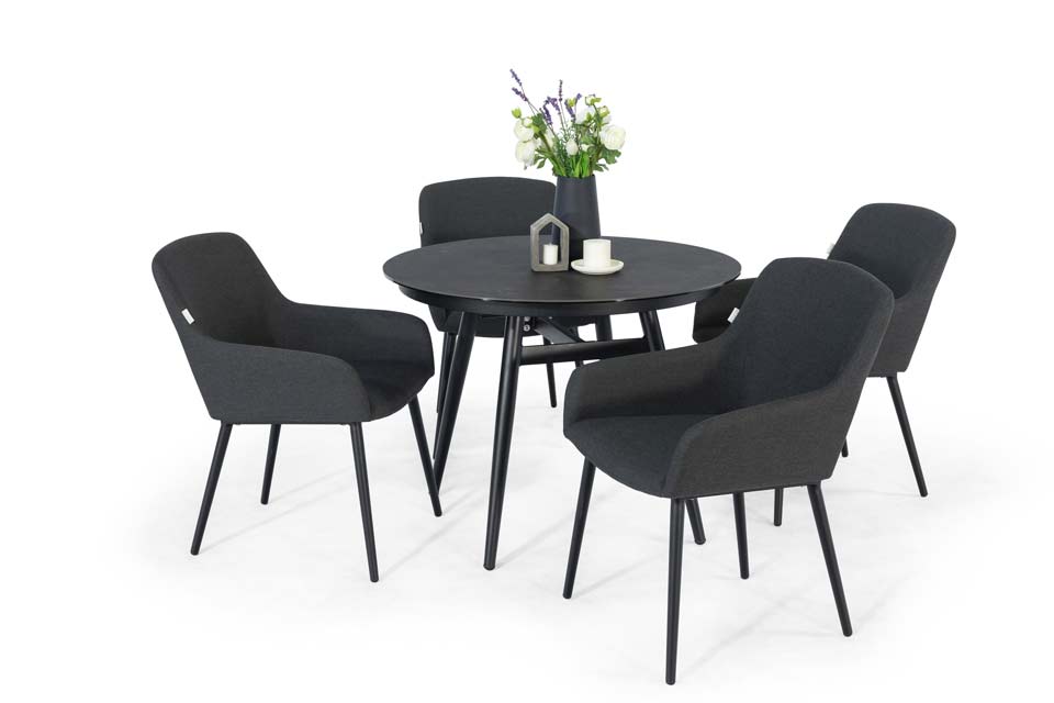 Zest 4 Seat Dining Set