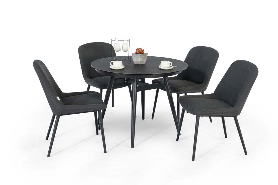 Zest 4 Seat Dining Table Set