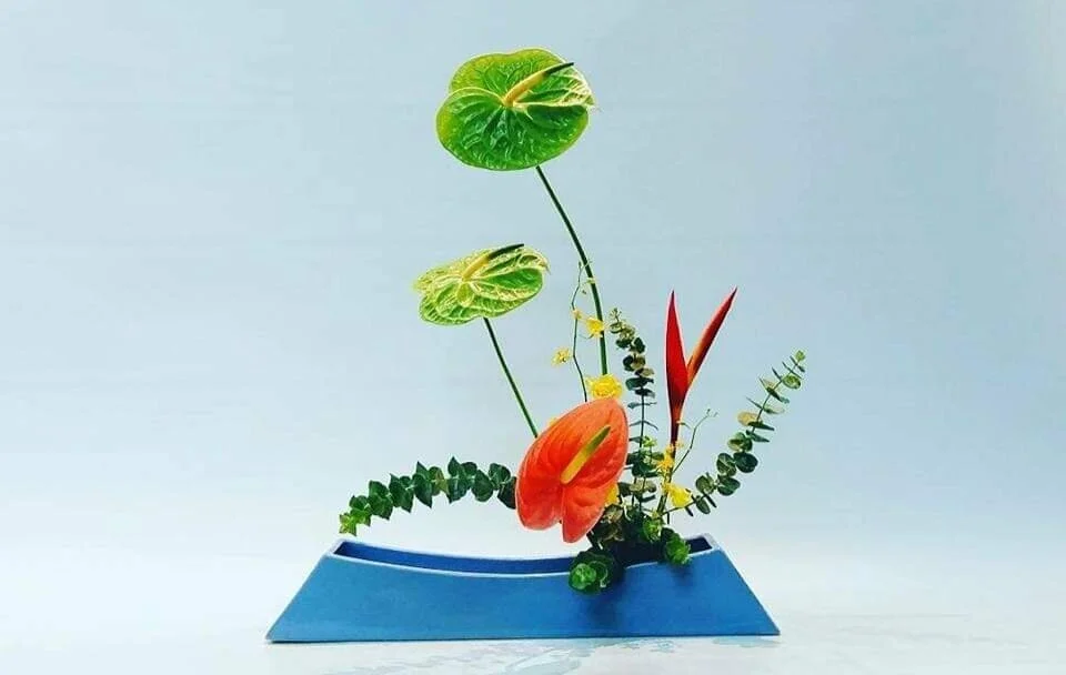 II. A Taste of Ikenobo Ikebana (Group Class) - Moribana (盛花) Workshop