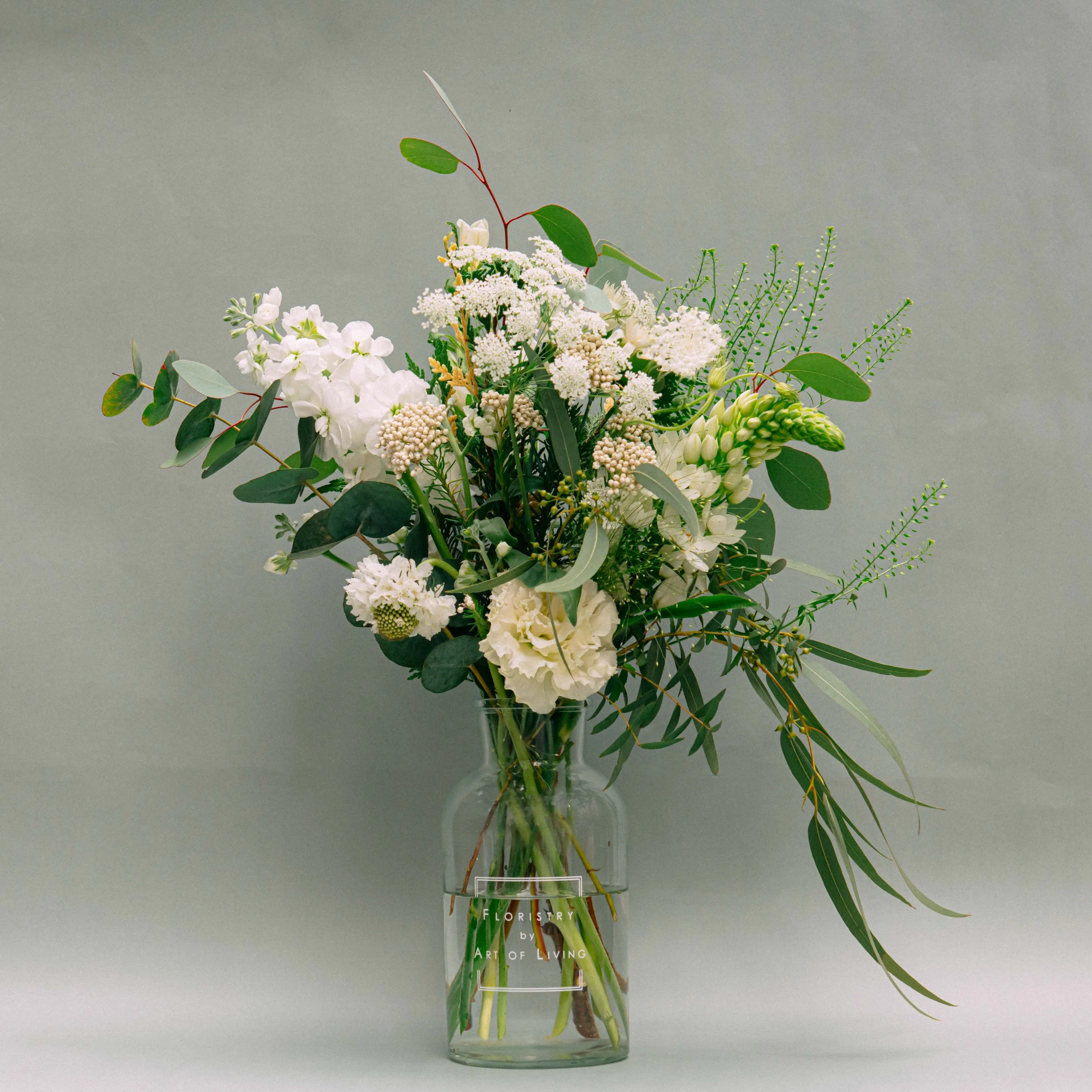 All White Flower Jars (2025)