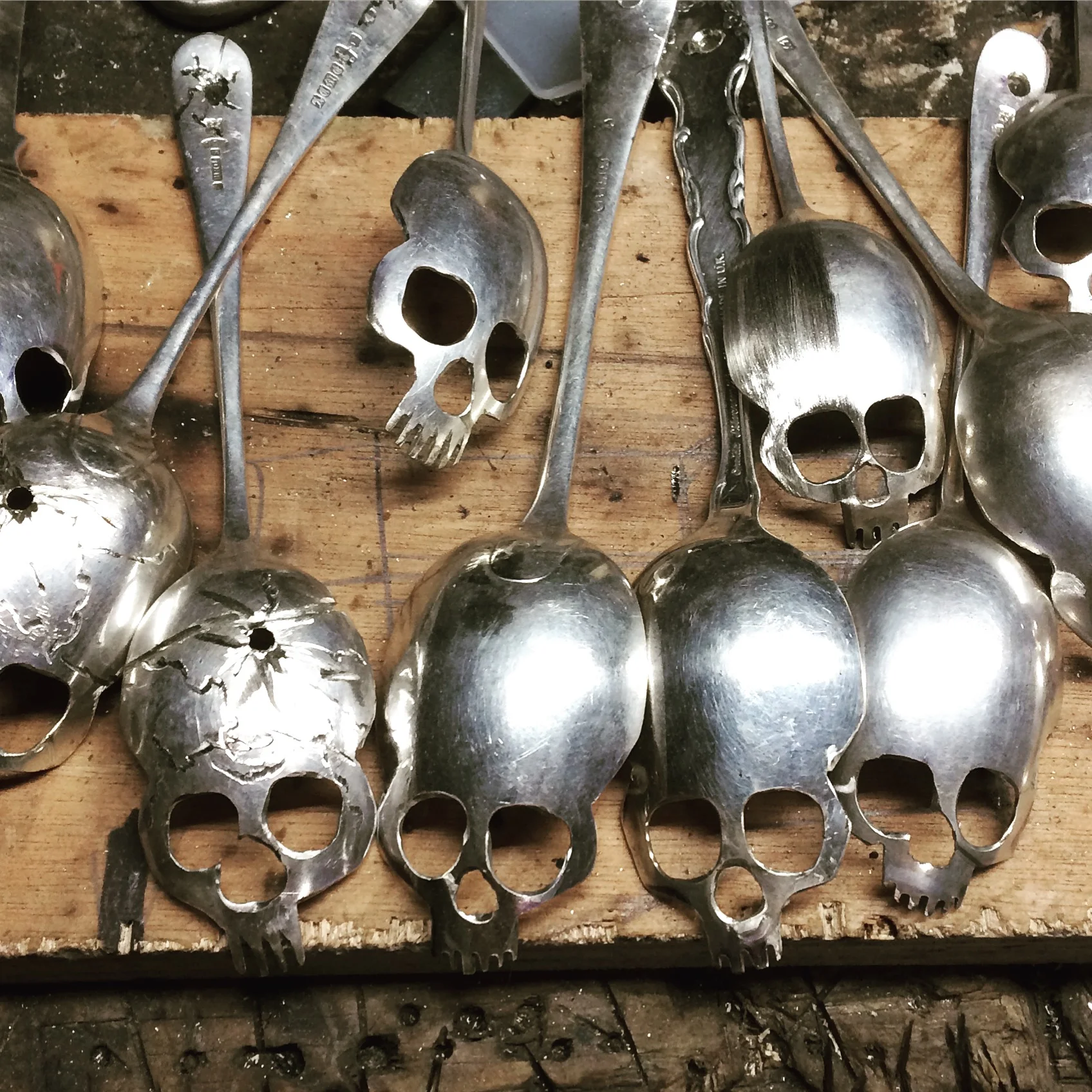 Skull Spoons 