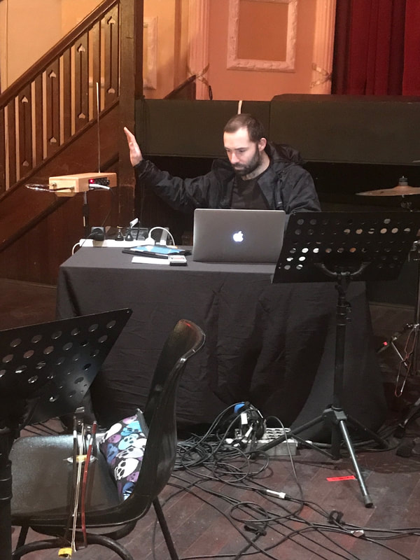 Stu doing Theremin!