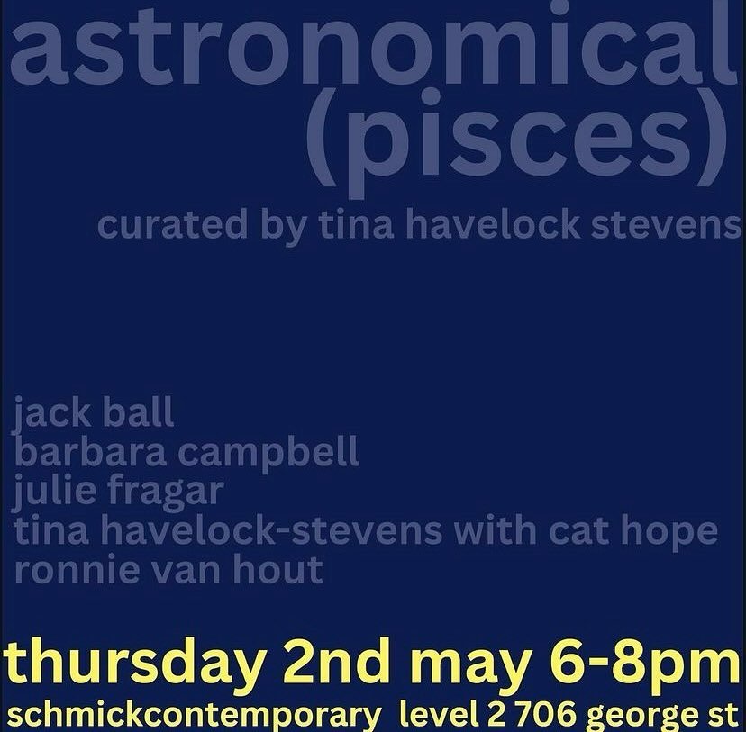 Next week in Sydney. The film FREESTYLE commissioned by @beechworthbiennale made by @tinahstevenski with me on bass gets another outing in a show alongside these great Piecean artists.  #bassnoise #drumandbassnotlikeyouknowit #improvisation #horoscop