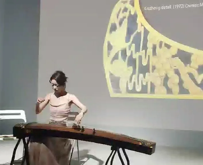 The world premiere of a 'Lake Within A Lake', a piece for guzheng and ambisonic electronics co-composed with Zihan Wang @hgk1207 and performed by the enigmatic ZhiHui at the #tenor2025 conference concert program in Beijing last night. Thanks Pavlos f
