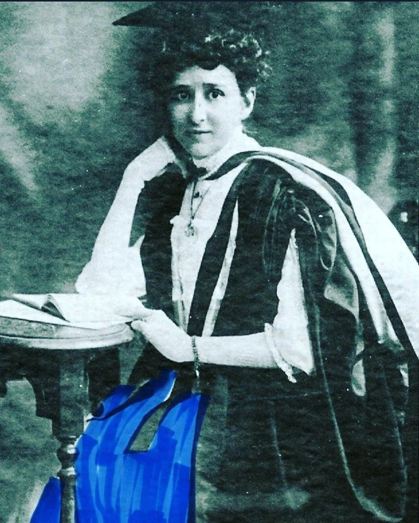 Happy #BlueStockingWeek26 to all my fellow music academics. Pianist, composer and educator Dr Ruby Davy was the first Australian woman to earn a Doctorate in music. Awarded in 1918 from the Elder Conservatorium in Adelaide, the next one wasn't until 