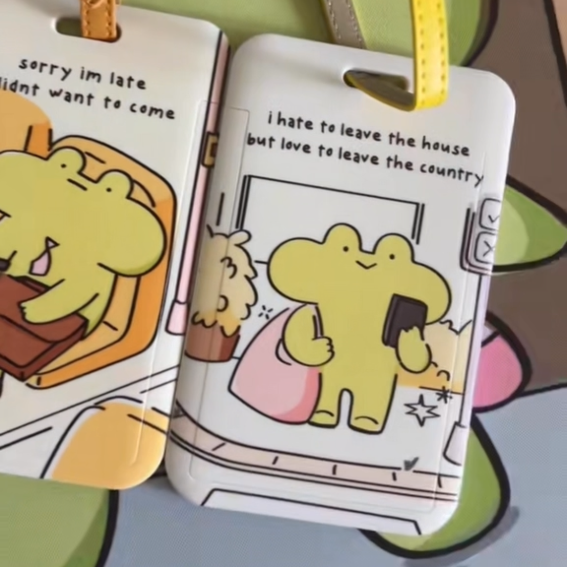 leave the country card holder