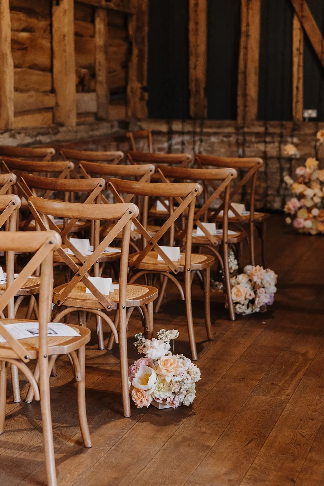 Silchester Farm. Two Little Birds. Wedding florist berkshire. Peonies. peach roses
