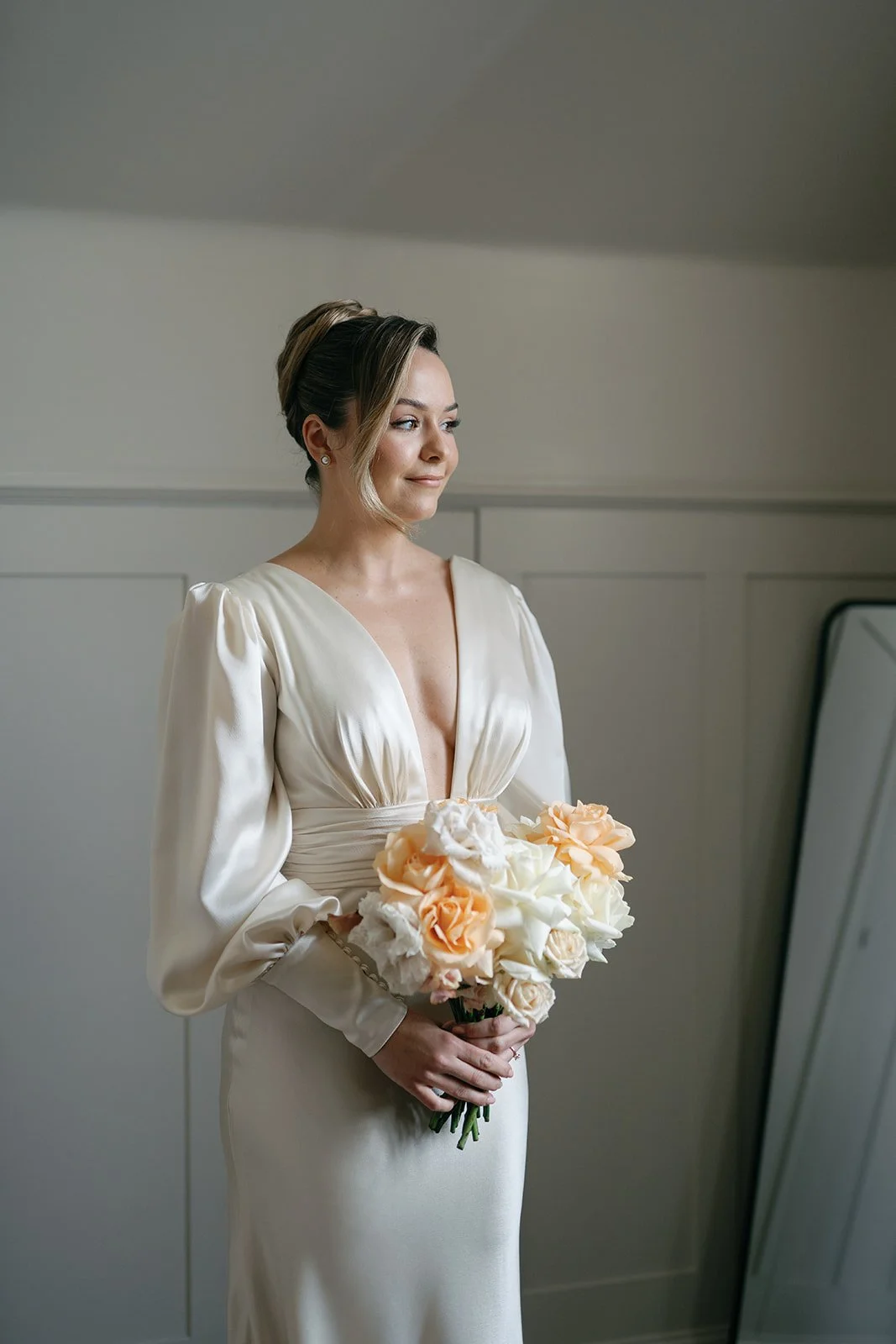 limekiln wedding captured by Laura Vieceliphotography aisle florals cotswold wedding Two Little Birds