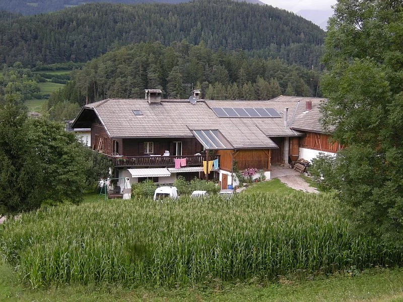 Even newer houses are often built in the traditional style that connected the living quarters with the barn and the stables all under one roof. Many houses have solar installations on their roofs and firewood stored on the side of the building - makes for lower energy bills!