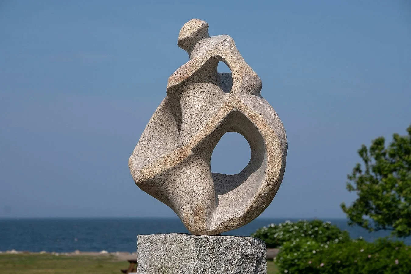 'Broken Shell' 2022, fieldstone 