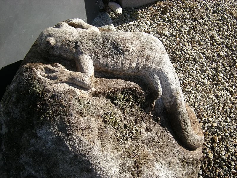 'Salamander' 2010, fieldstone