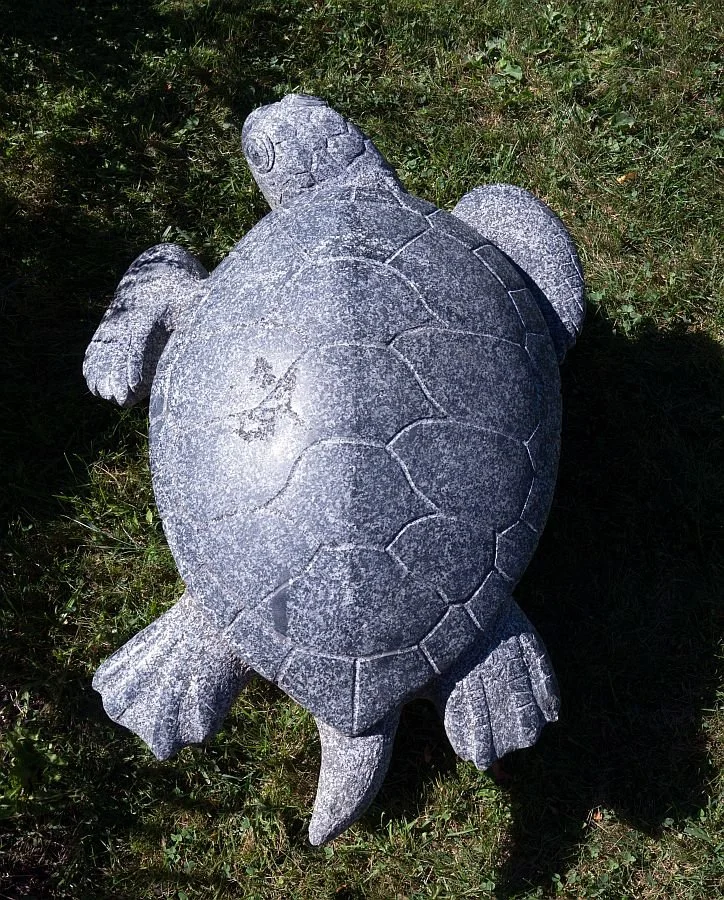 'Sea turtle' 2009, granite