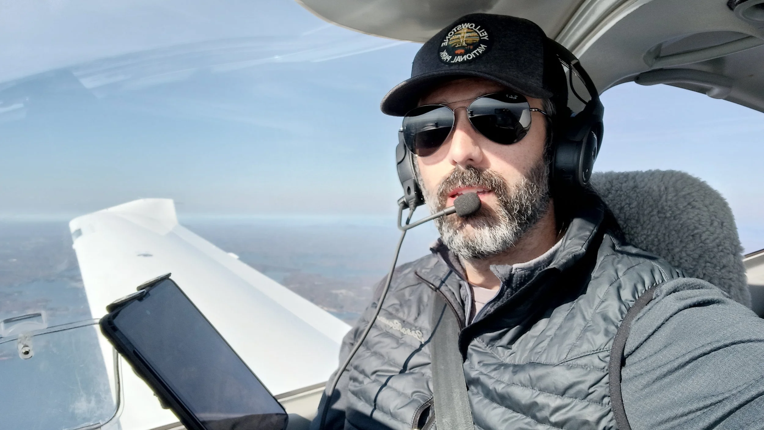 Mark Campbell Logos Atlanta Owner, Designer and Pilot