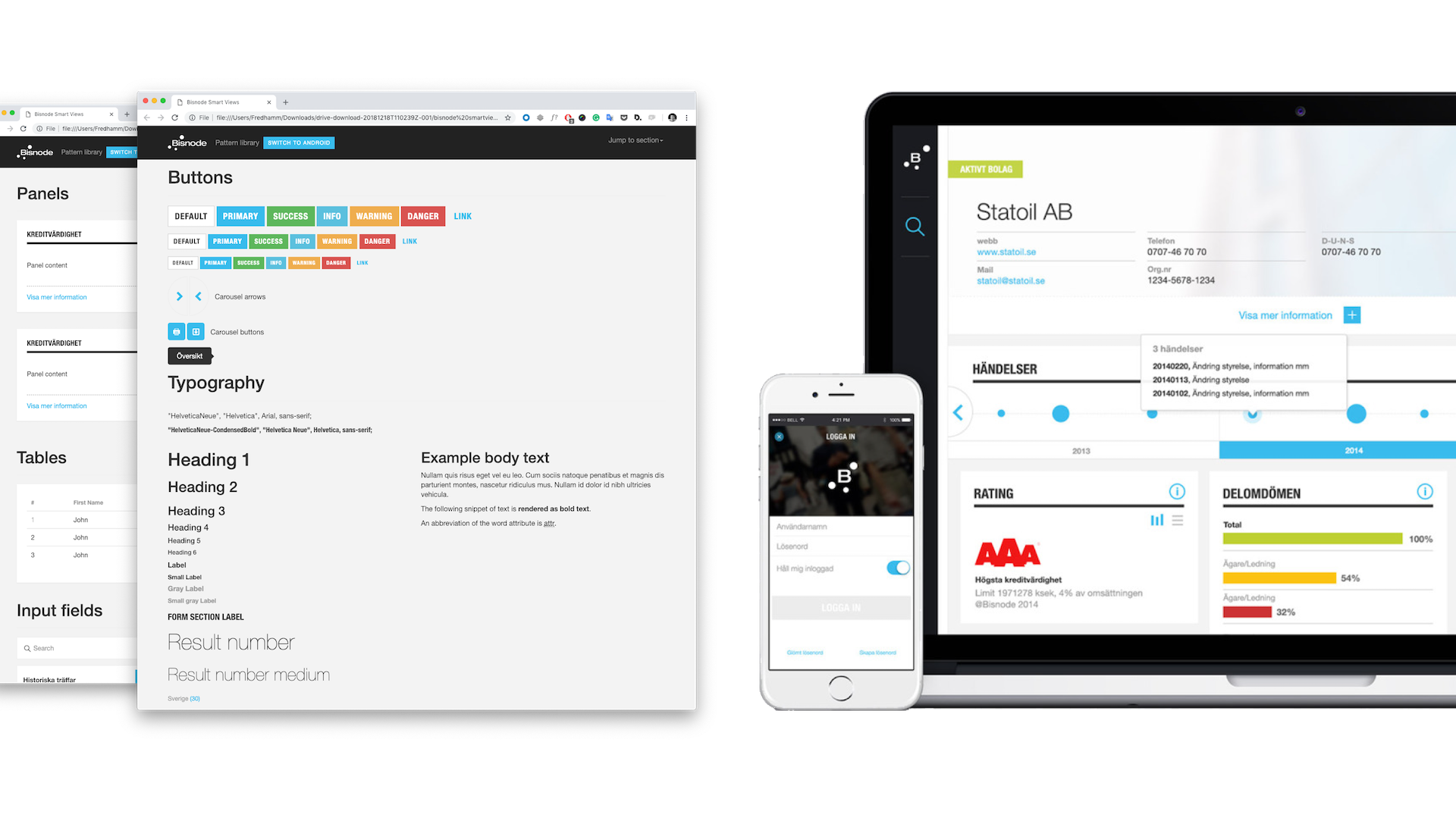 Bisnode offers decision support in the form of digital business, marketing and credit information services. View app