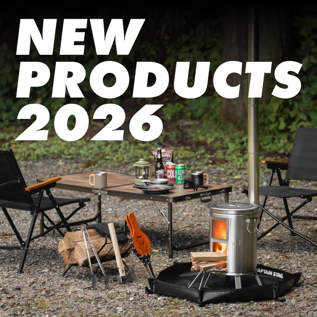 New Outdoor Gear for 2026 — What’s Fresh from Captain Stag 🇯🇵🌲