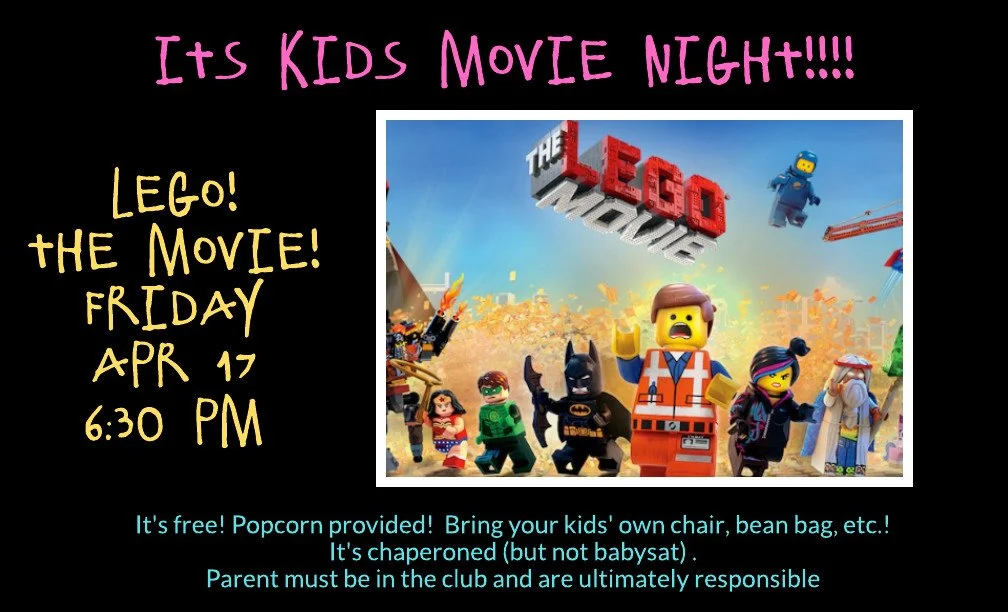 Kids Movie Night!