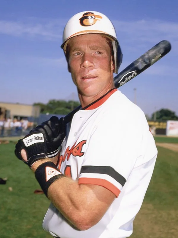 Rex Hudler with the Orioles