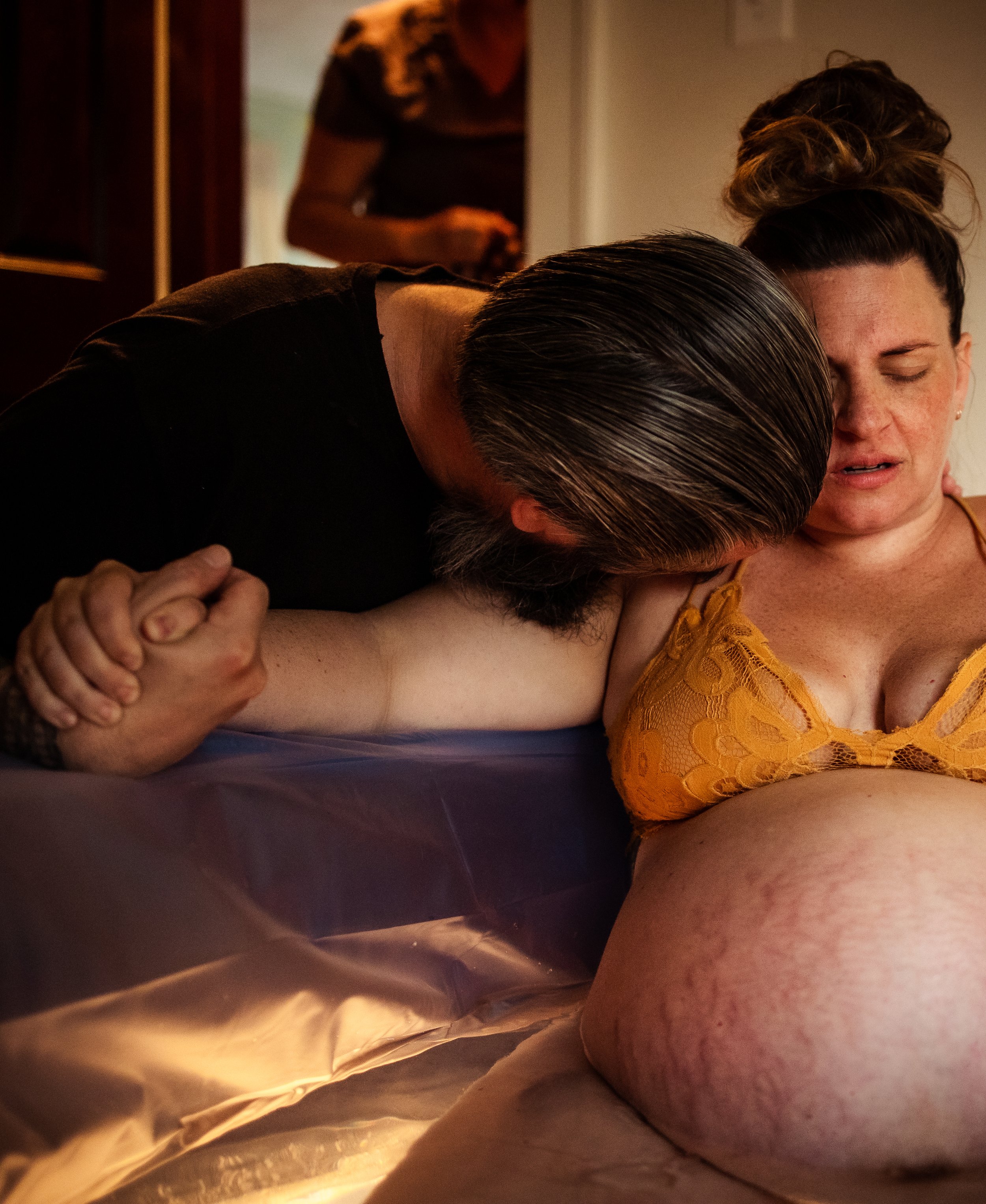 Michigan Home Water Birth and VBAC with Face Presentation — Jennifer Mason,  Birth Photographer, Birth Doula and Birth Film-maker